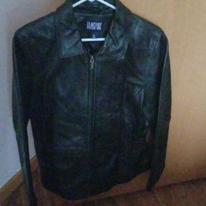 Women's Black Leather Jacket